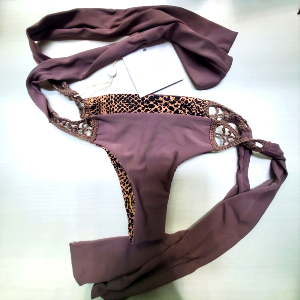 Crochet tie Acacia Bikini Bottoms